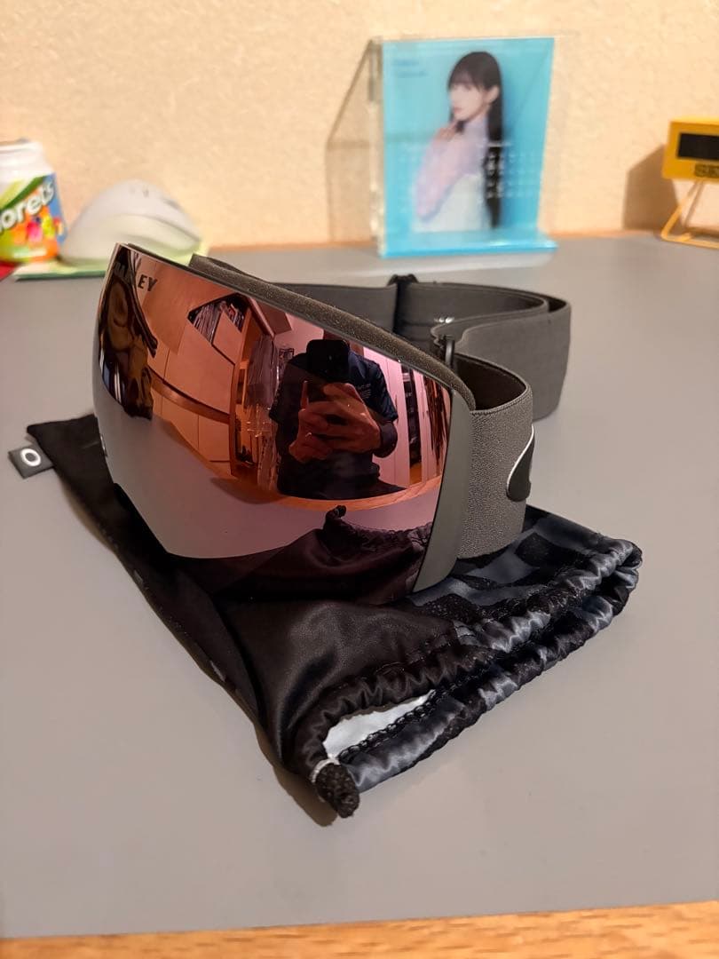 スキー・スノーボードアクセサリー OAKLEY Flight Deck L Prizm Rose Gold