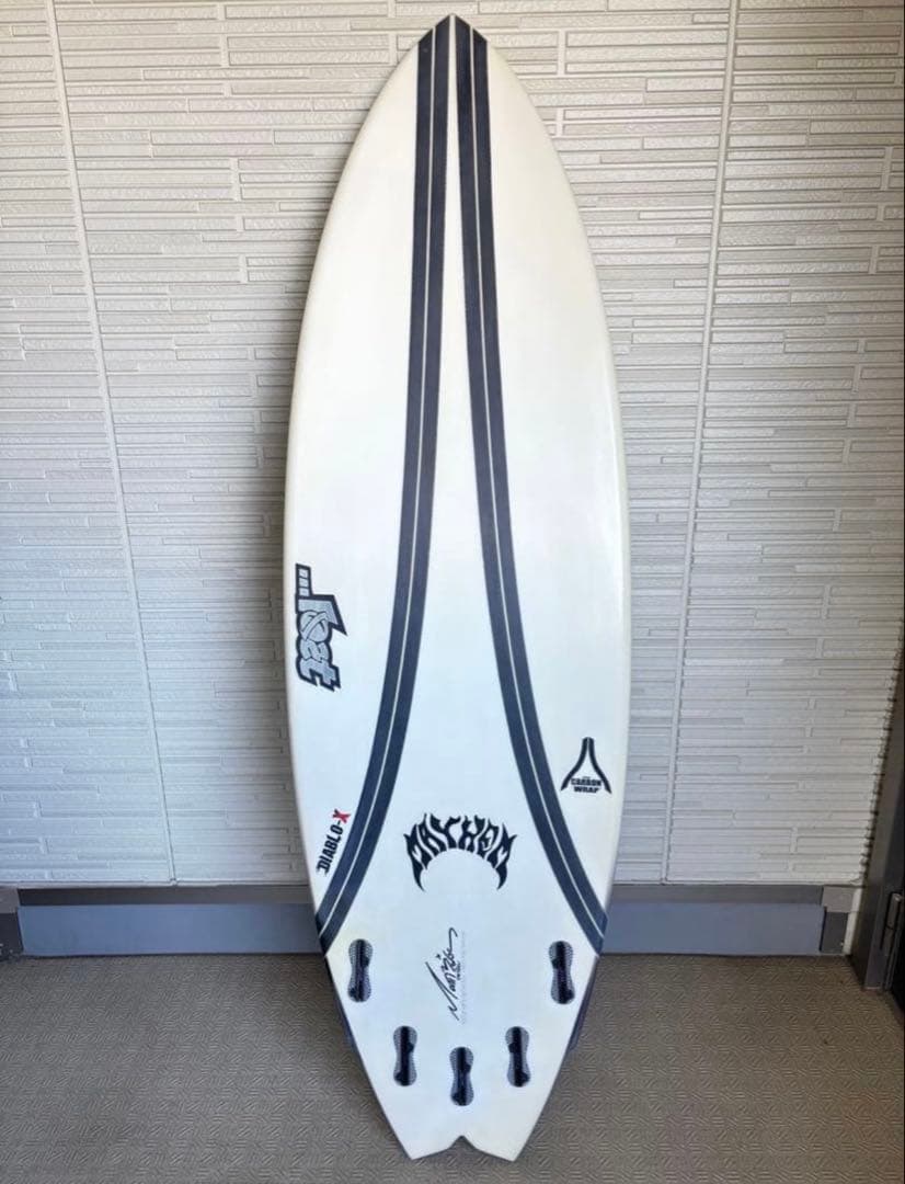 lost サーフボード 5'10\" 33CL ディアブロX カーボンラップ