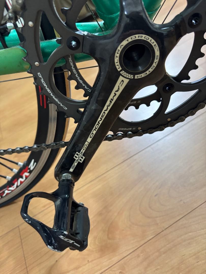 希少種VIVALOクロモリ　Campagnoloグループセット