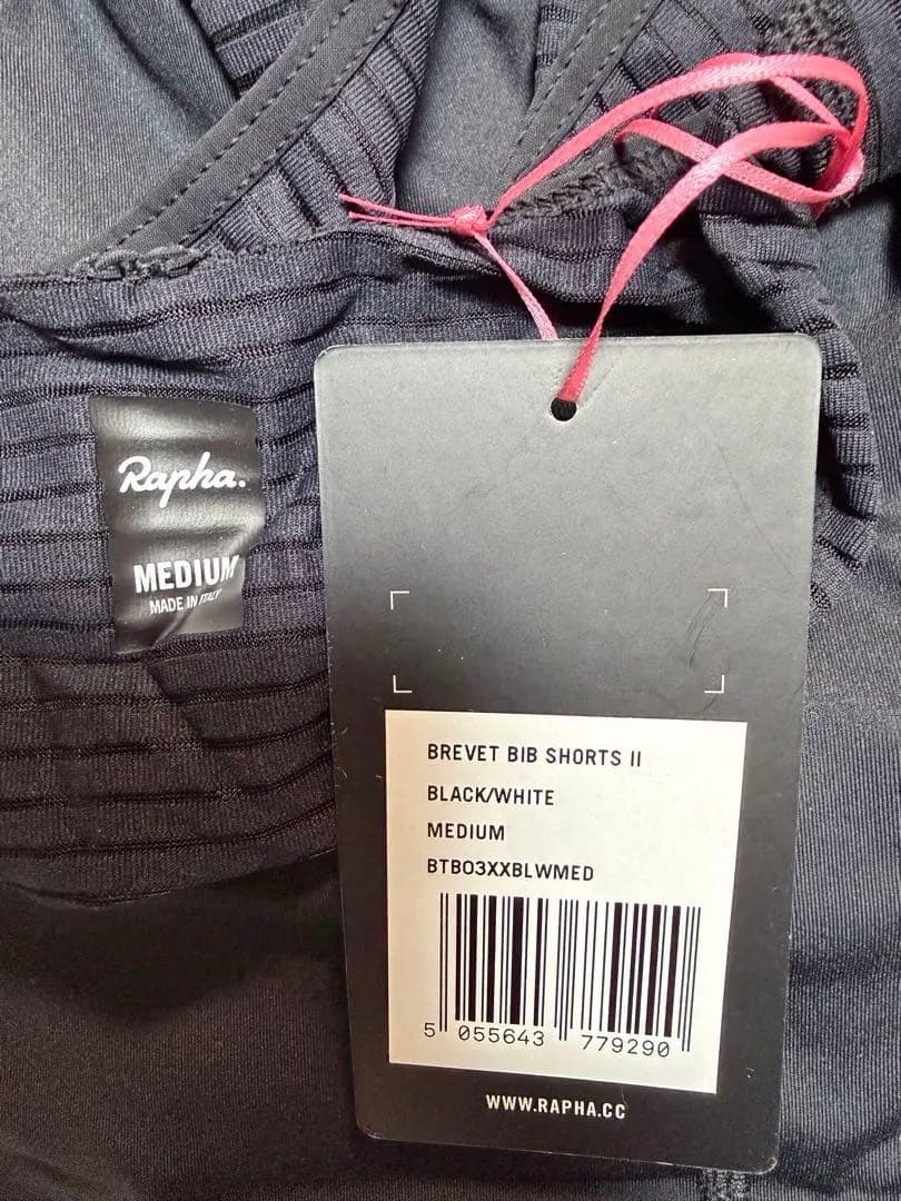 Rapha Brevet Bib Shorts II M 黒白