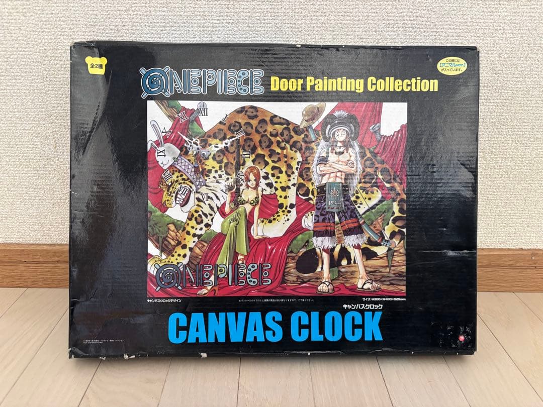 ONE PIECE ワンピース キャンバスクロック