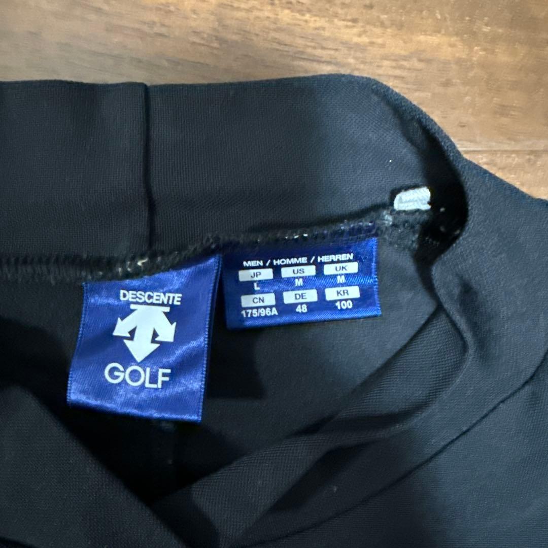DESCENTE GOLF ブラック L