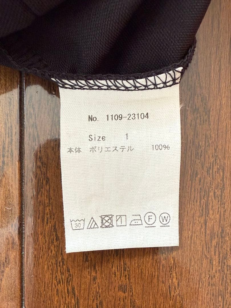 【未使用品】CPG ゴルフシャツ ブラック サイズ1