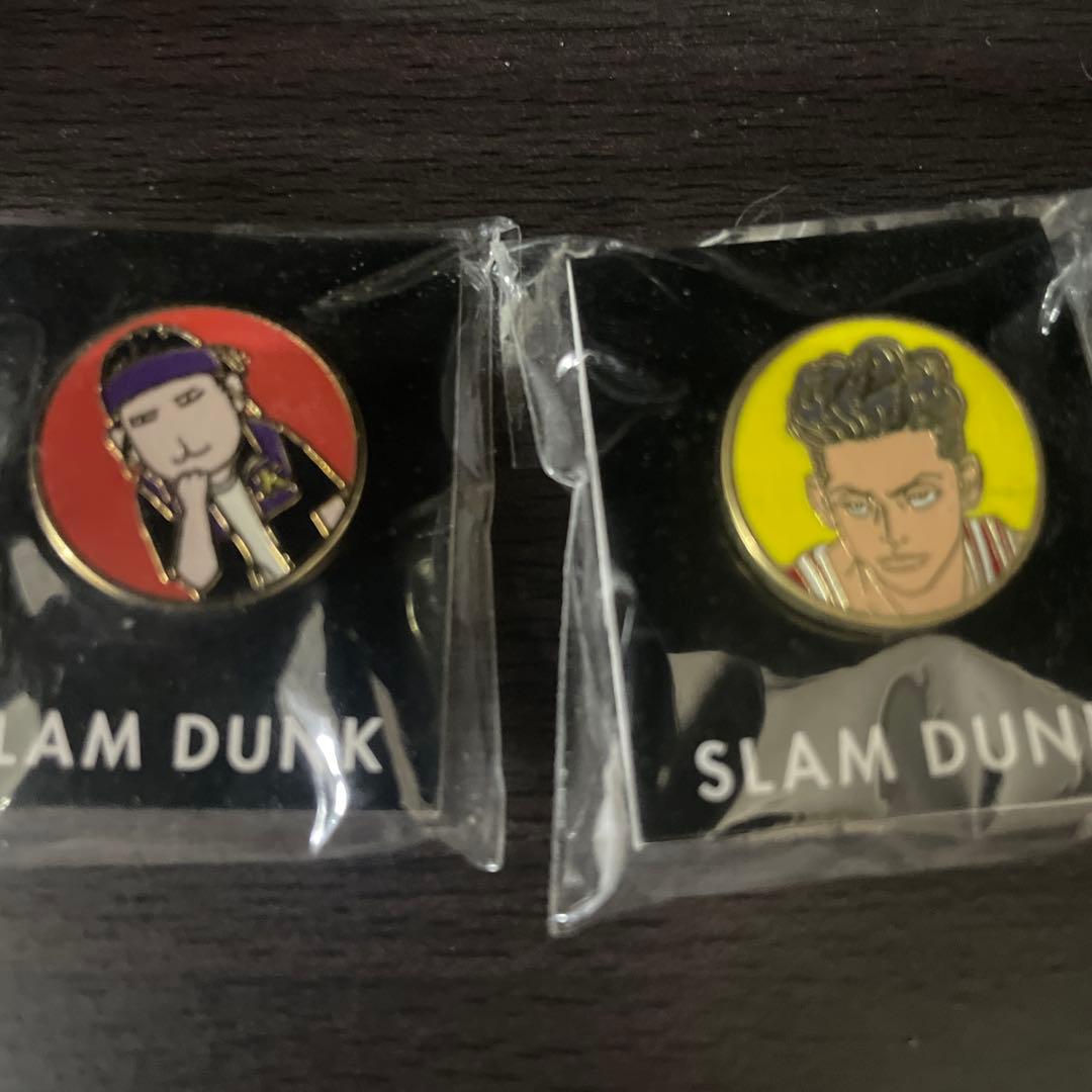 SLAM DUNK キャラクターピンバッジ 5個セット