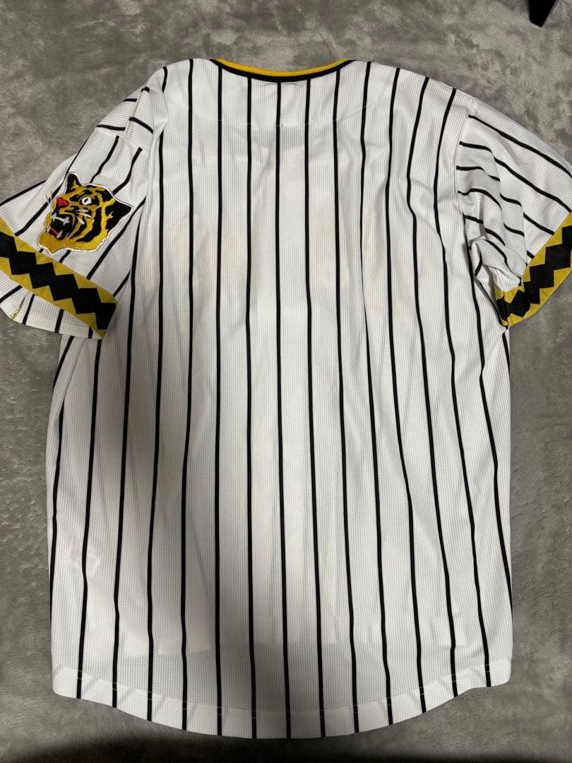 阪神タイガース ユニフォーム 輝流ライン 復刻 S 無地 背番号なし