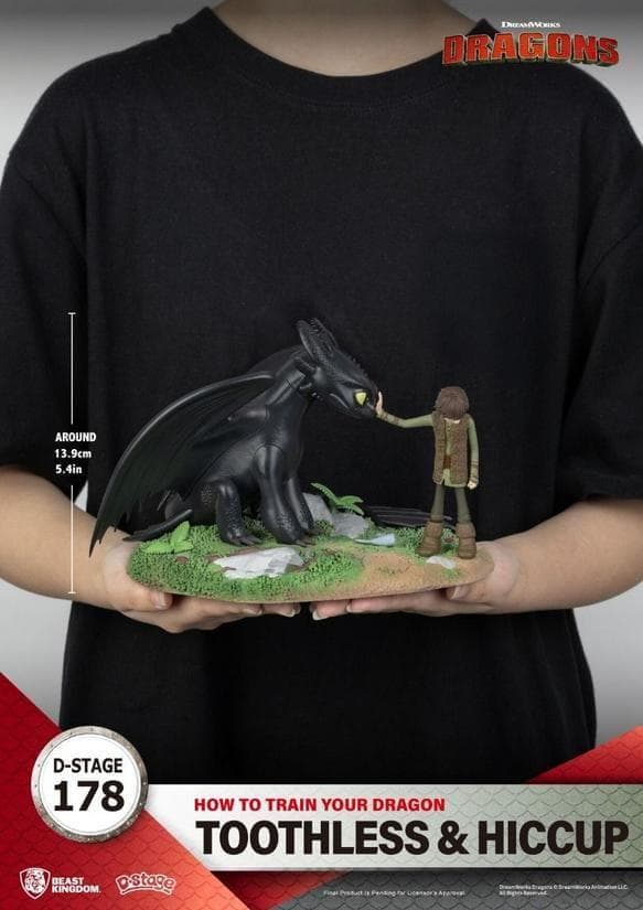 【ビーストキングダム】新品 正規品 ヒックとドラゴン トゥース＆ヒック #178
