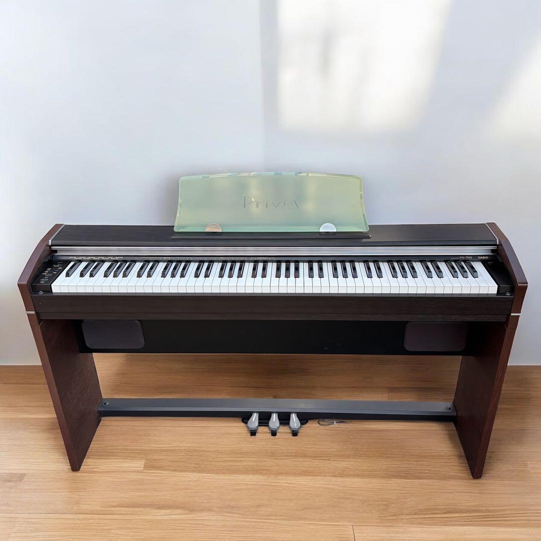 【関西無料配送】CASIO PX-700 88鍵盤 電子ピアノ 木目調 美品