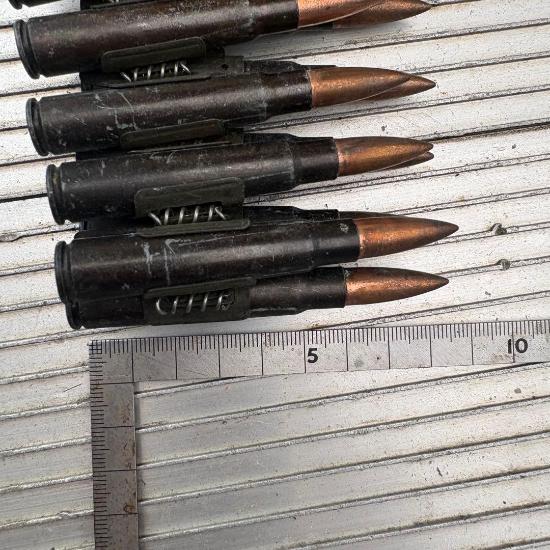 8mmベルトリンク機関銃ダミー弾