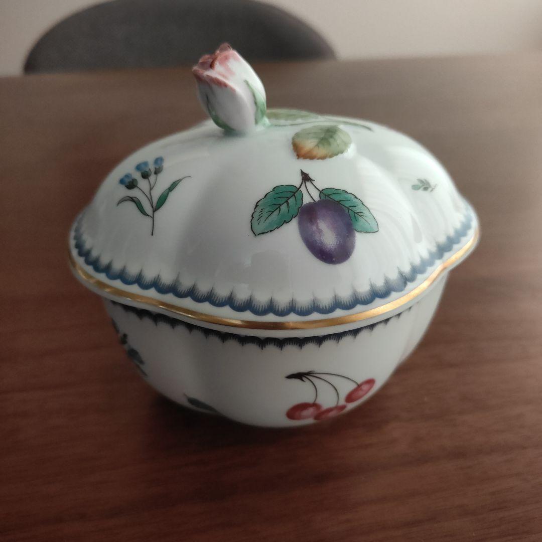 美品 リチャードジノリ　イタリアンフルーツ　ボンボニエール