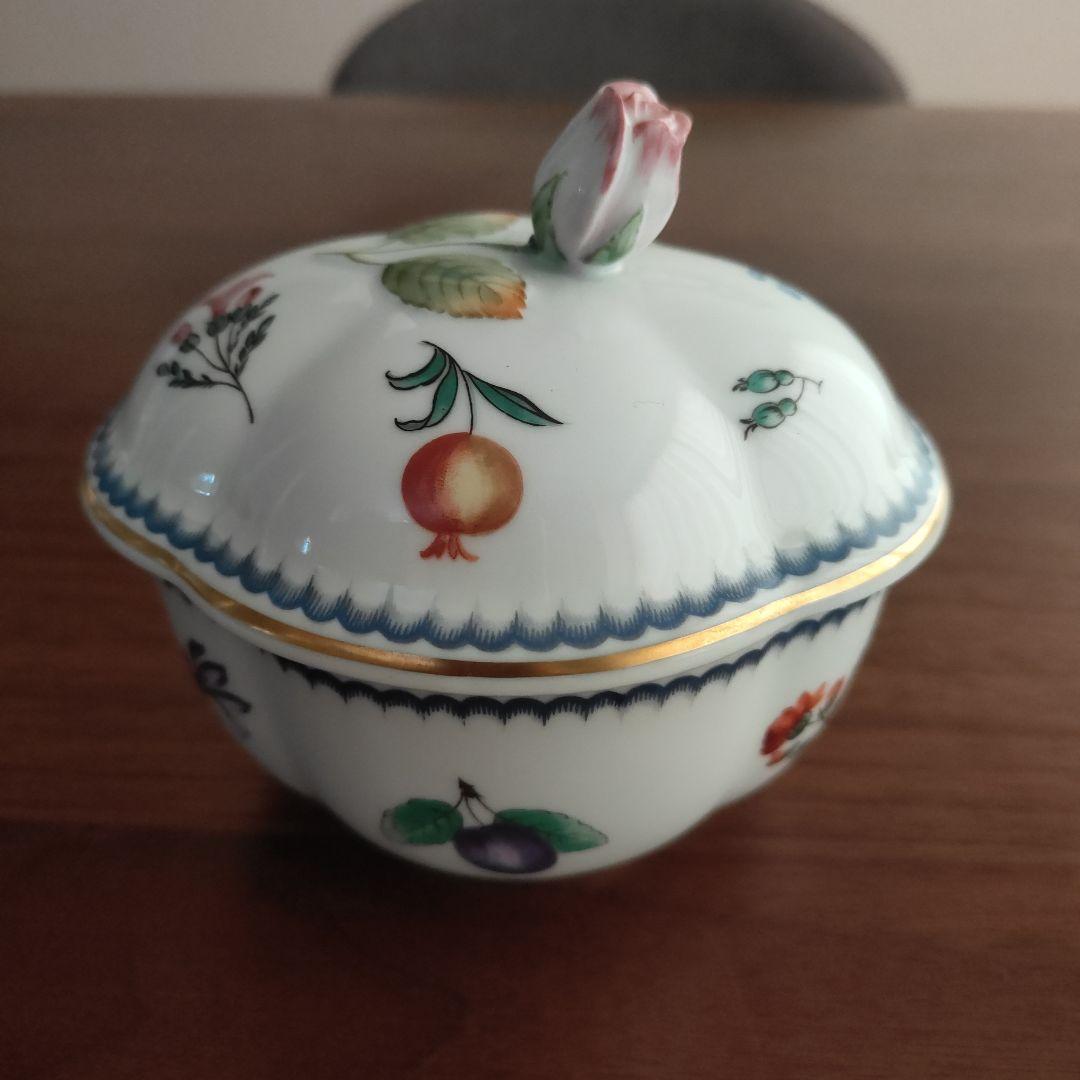 美品 リチャードジノリ　イタリアンフルーツ　ボンボニエール