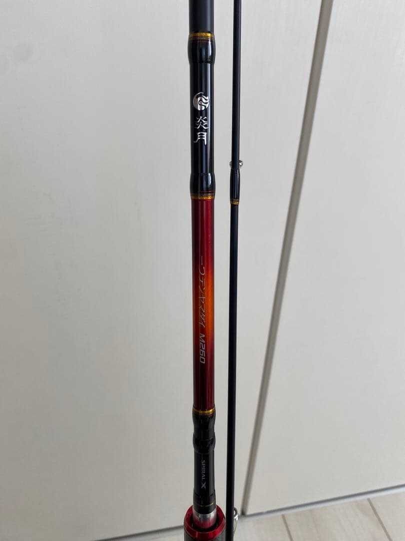 シマノ炎月一つテンヤマダイM260 タイラバロッド