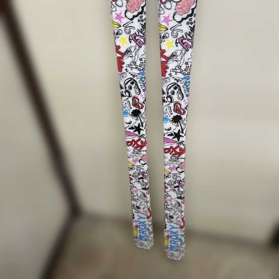 ROXY ジュニアスキー　ビンディング付き　120センチ
