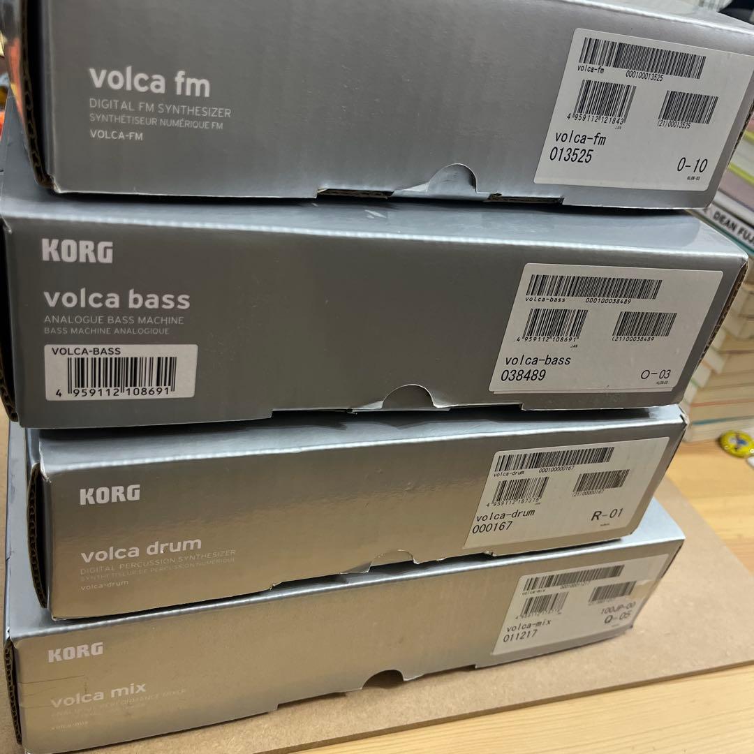 KORG volcaシリーズ 4点セット