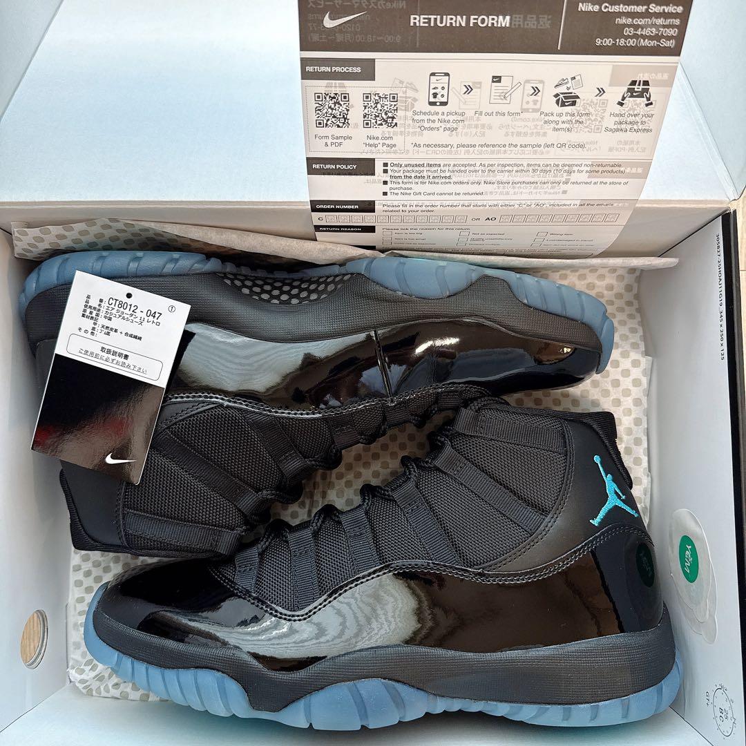 シューズ(男性用) NIKE AIR JORDAN 11 RETRO GAMMA BLUE