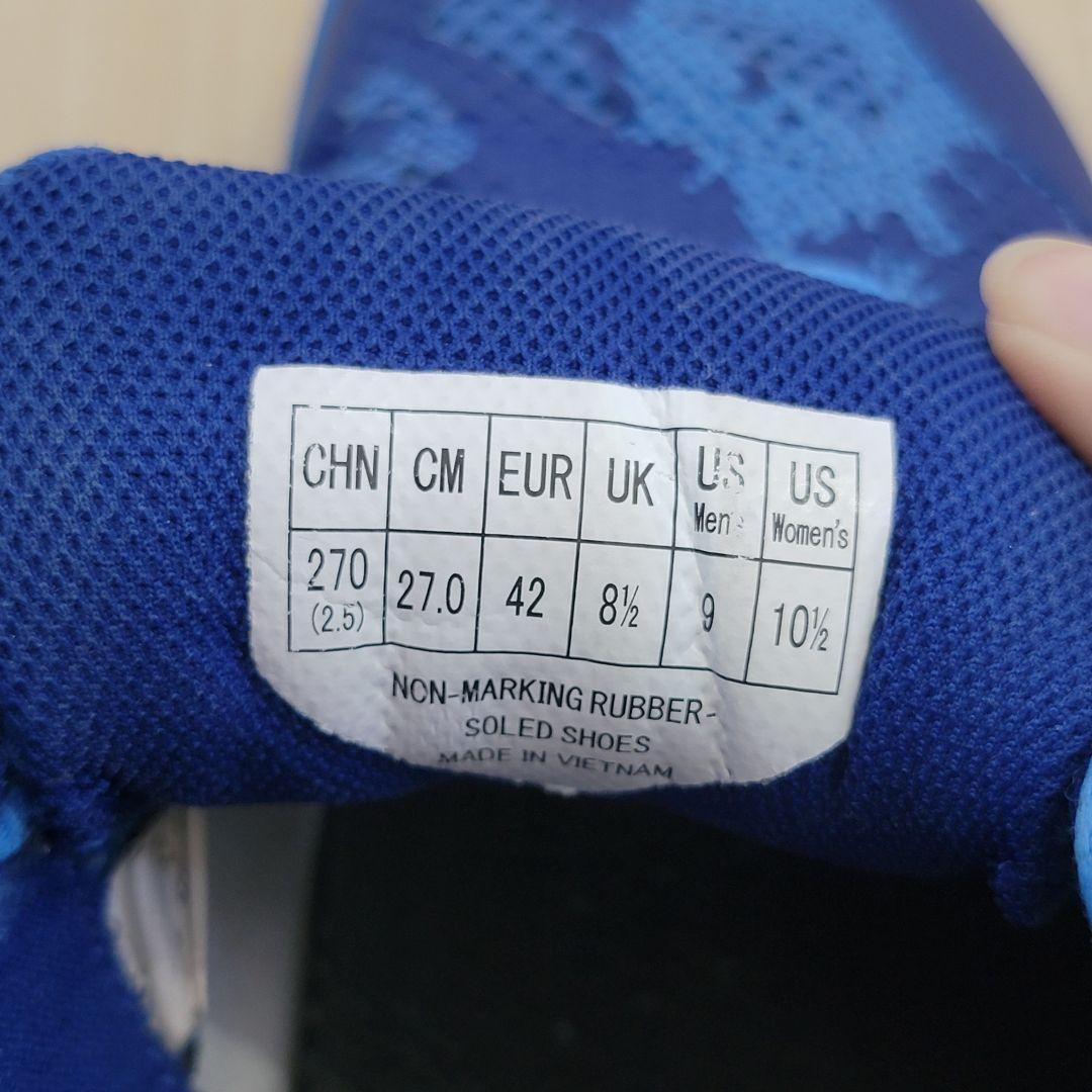 YONEX 27cm バドミントンシューズ ネイビーブルー パワークッション