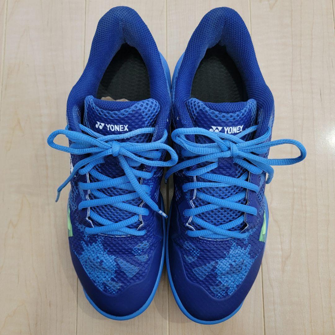 YONEX 27cm バドミントンシューズ ネイビーブルー パワークッション
