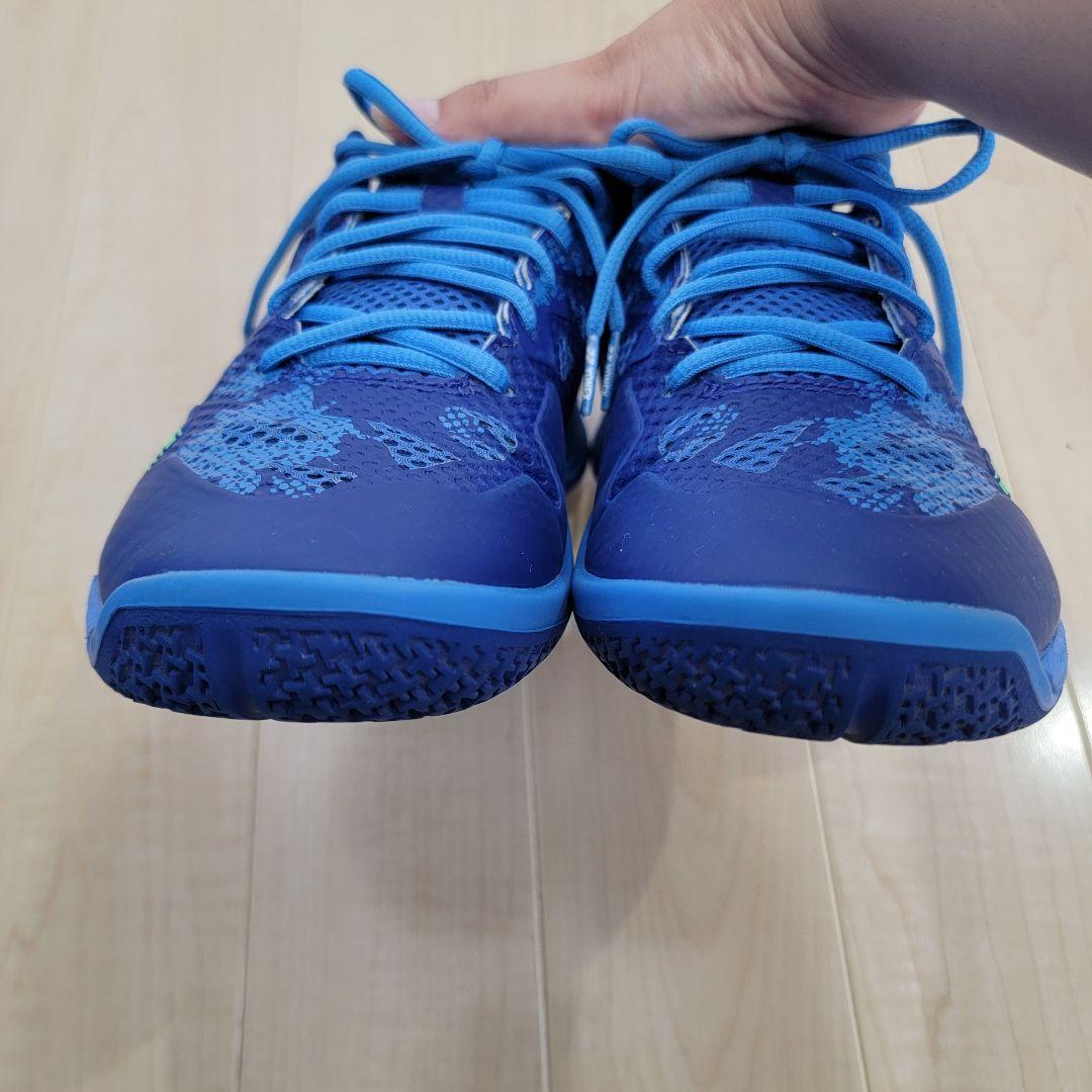 YONEX 27cm バドミントンシューズ ネイビーブルー パワークッション