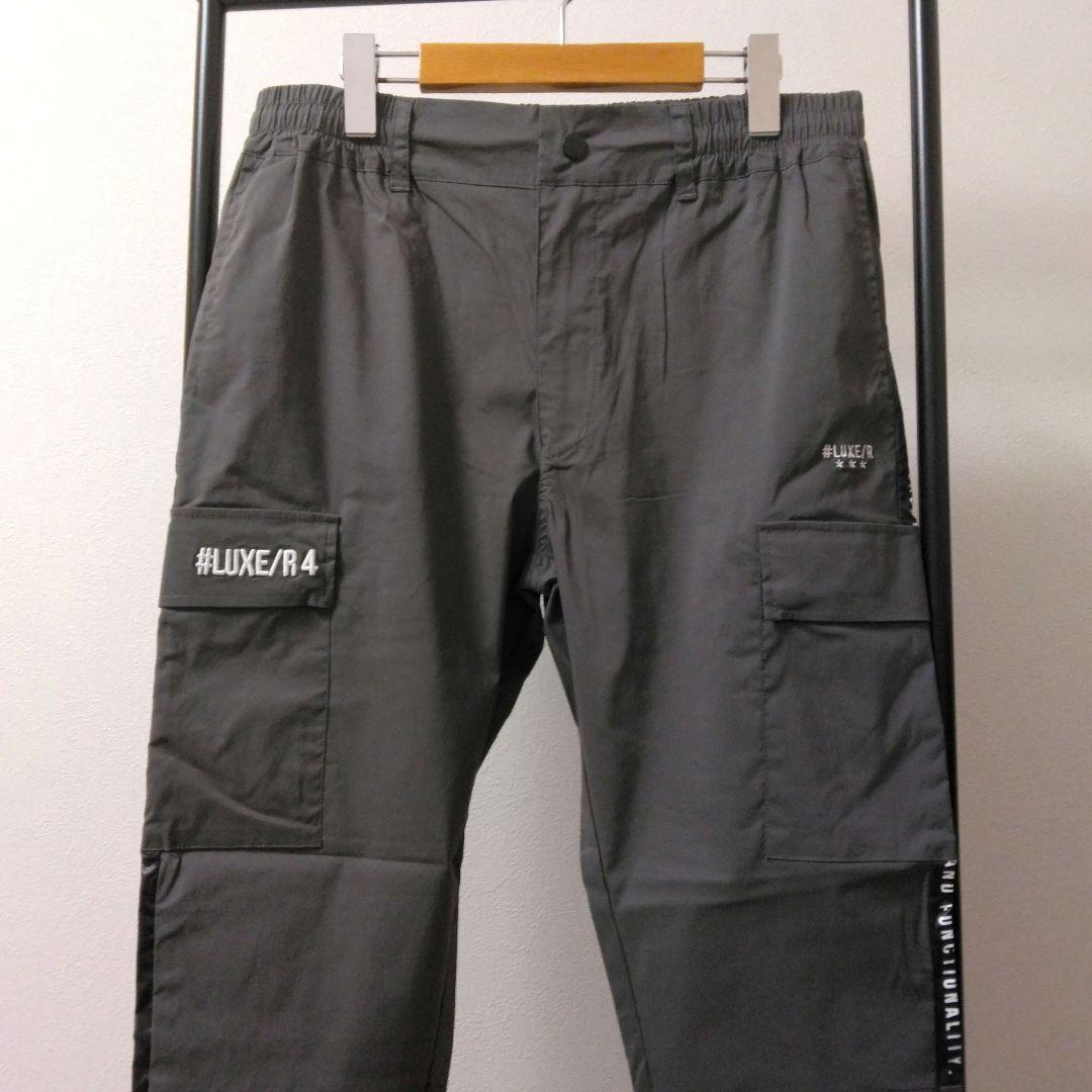 [サンプルSALE /D394 ] LUXE/R ナイロン布帛カーゴパンツ