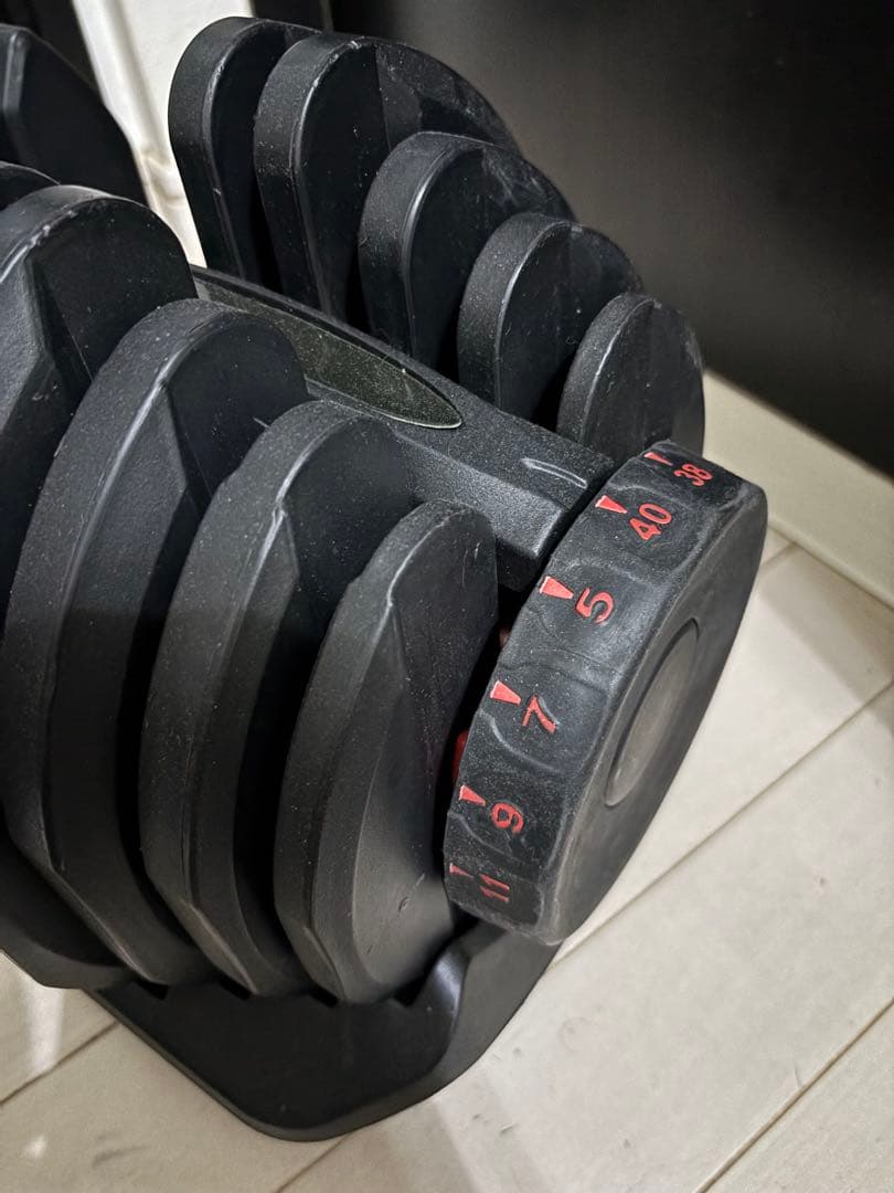 まる  アジャスタブルダンベル 5〜40kg ①