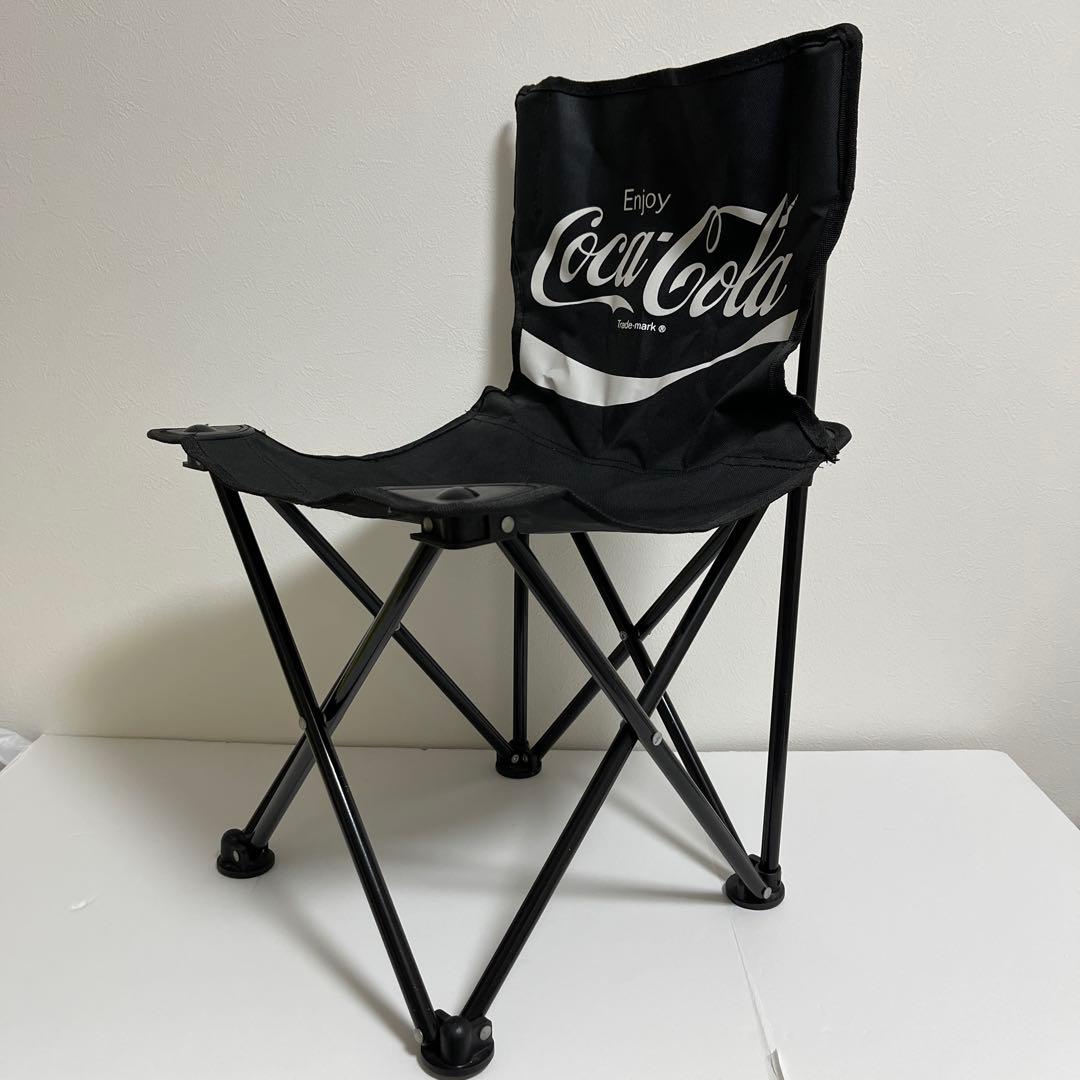 【激レア】Coca-Cola コカコーラ折りたたみイス　収納袋付き