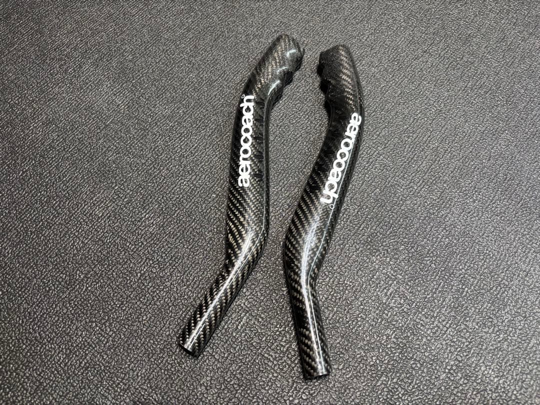 美品 AeroCoach Angles カーボンDHバー 25度 22.2mm