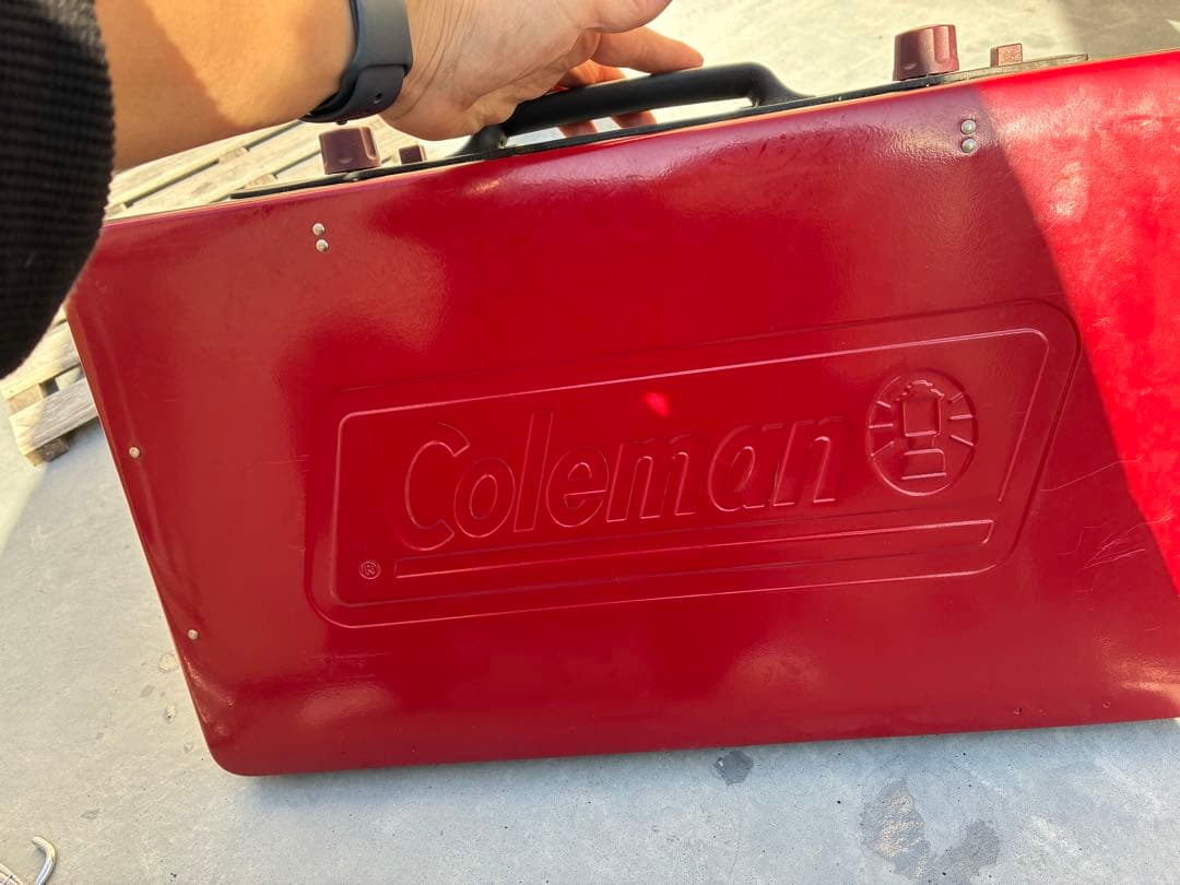 Colemanパワーハウス LPツーバーナーストーブレッド
