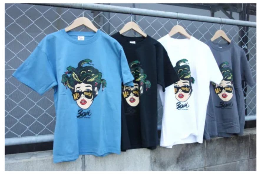 MCワークス 30th記念Tシャツ メデューサ