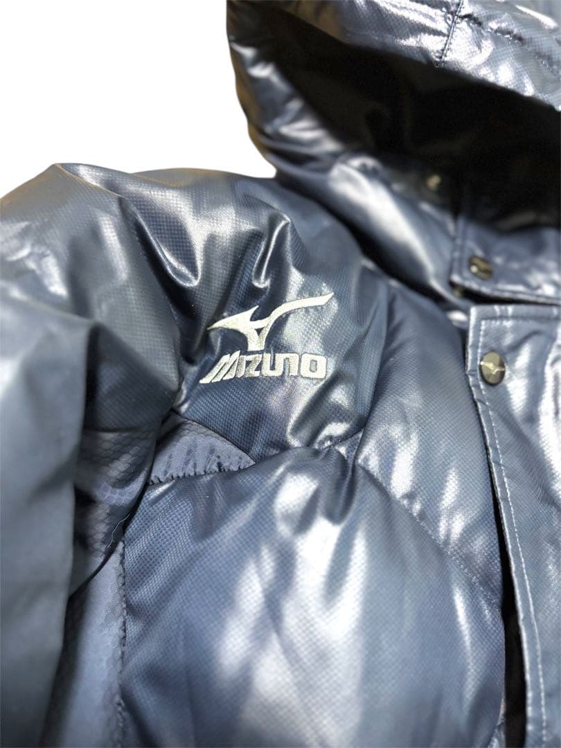 Mizuno ネイビー ベンチコート　ダウン