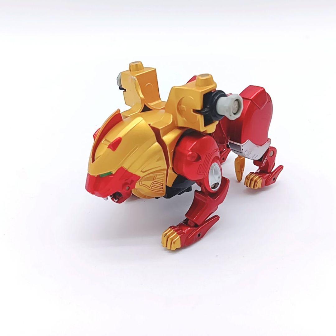 【希少品】百獣戦隊ガオレンジャー DXガオジュラフ ディアス ライノス キング