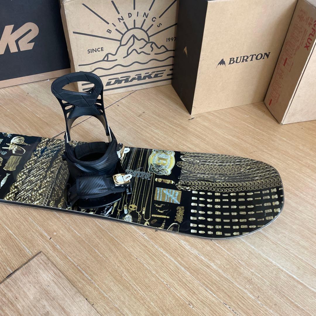 BURTON　バートン　バインディング付きスノーボードセット　ジブ・グラトリ