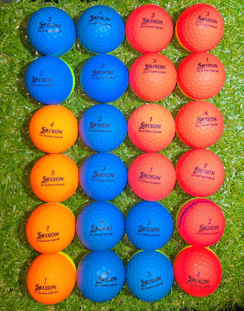 SRIXON Q-STARTOUR　【希少】24球　ロストボール