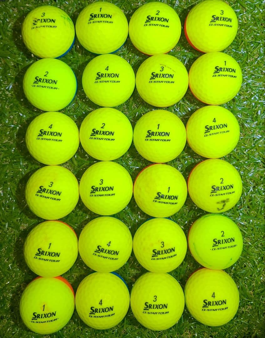 SRIXON Q-STARTOUR　【希少】24球　ロストボール