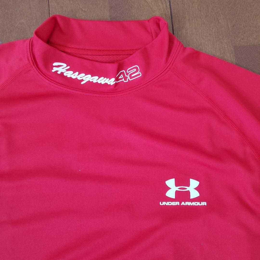 カープUNDER ARMOUR アンダーシャツ 長谷川昌幸42