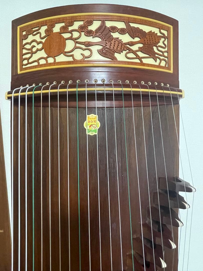 古筝 21弦 双鹤朝阳