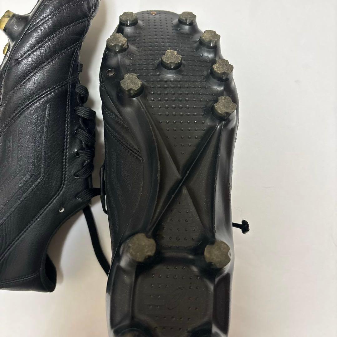 希少❣️asics サッカーシューズ DSライト 24.5　黒　スパイク　軽量