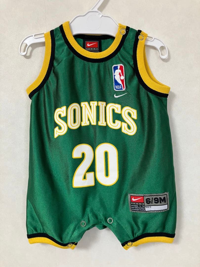 希少 NBA ゲイリー・ペイトン　SONICS ベビー　ユニフォーム　ロンパース