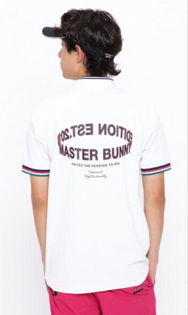 新品 MASTER BUNNY EDITION メンズ モックネック 半袖 ６