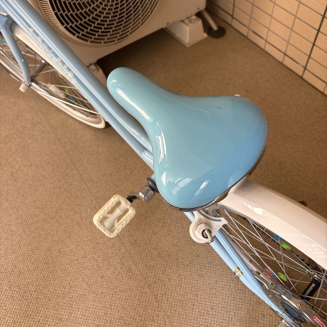 極美品 子供用 自転車　フェミニン オートライト 20インチ　手渡し