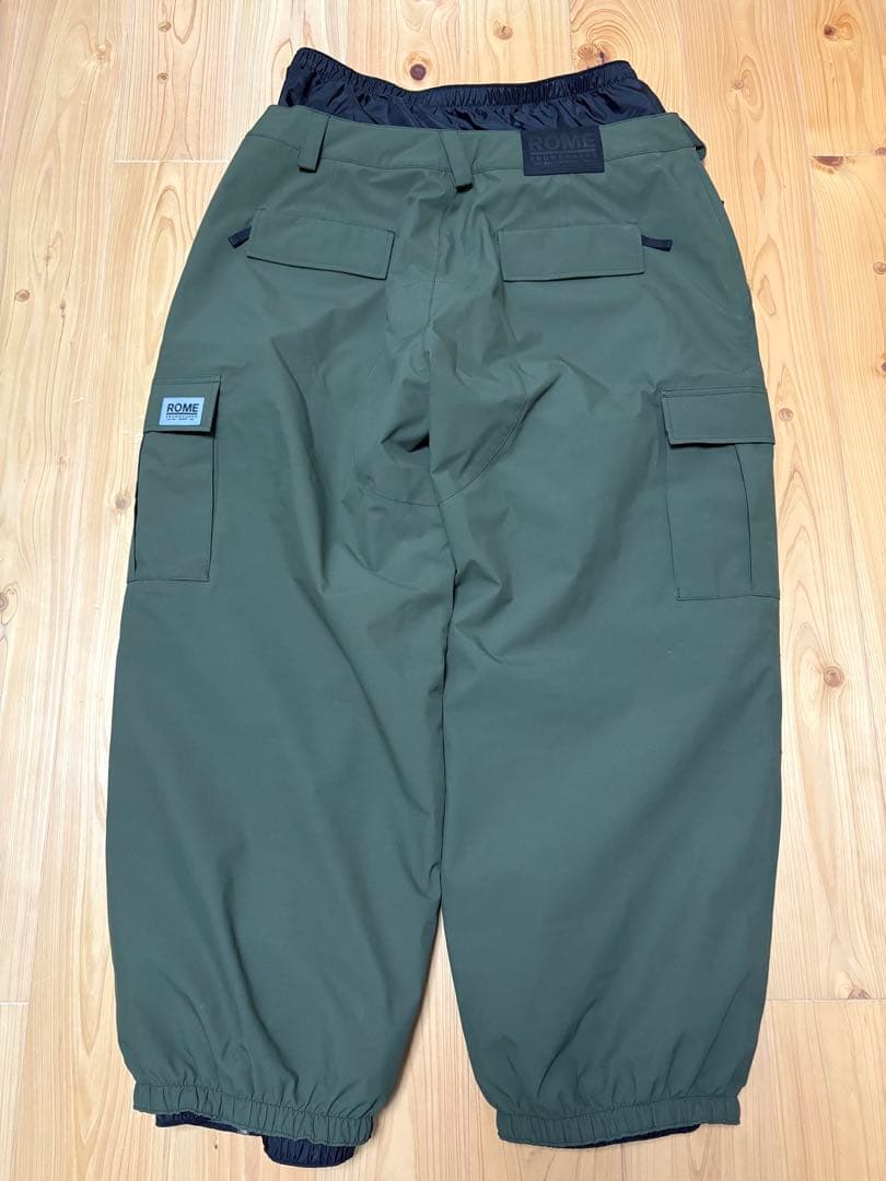 ROMESDS BAGGY CARGO PANTS XXLサイズアーミーグリーン
