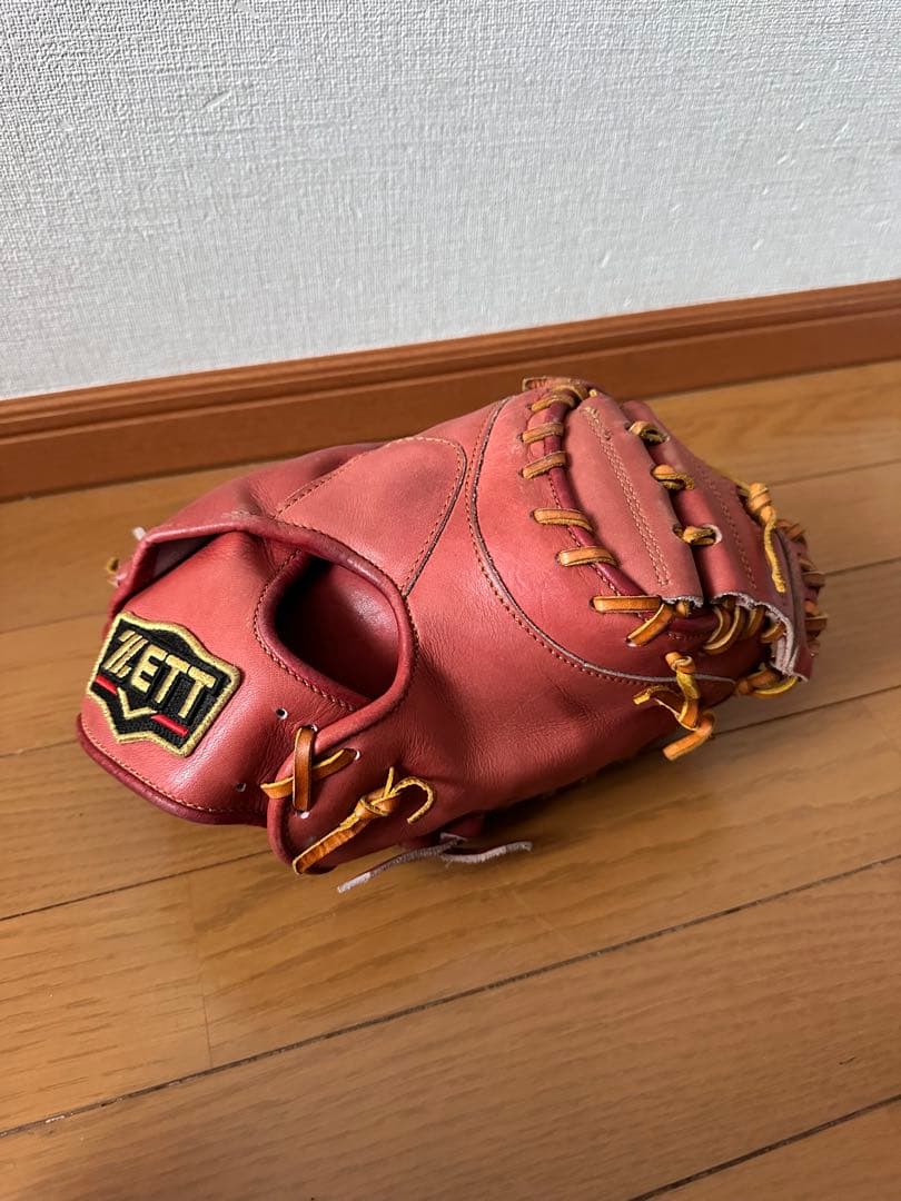 ZETTプロステイタス　軟式キャッチャーミット　ヤクルト中村悠平モデル