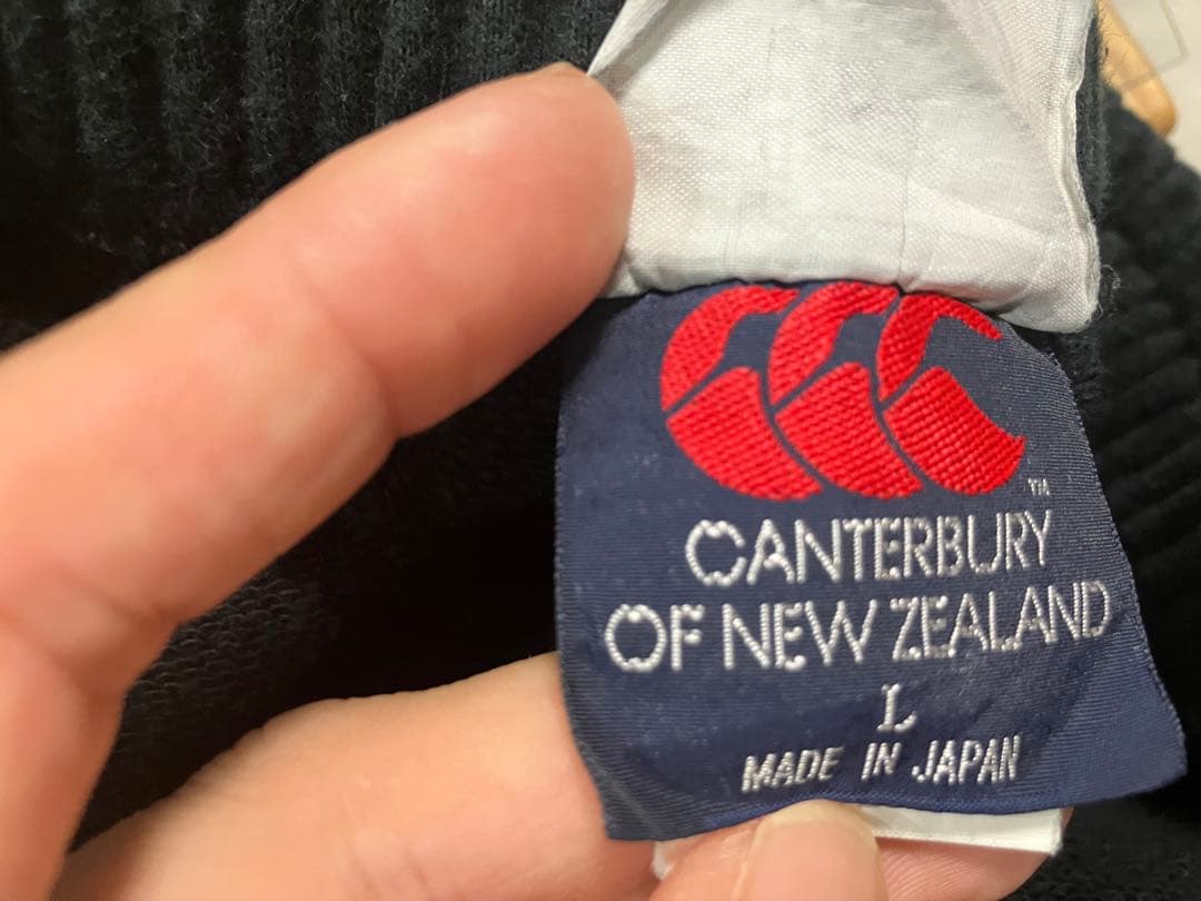 CANterbury ALL BLACKS ウォームアップウェア　Ｌ