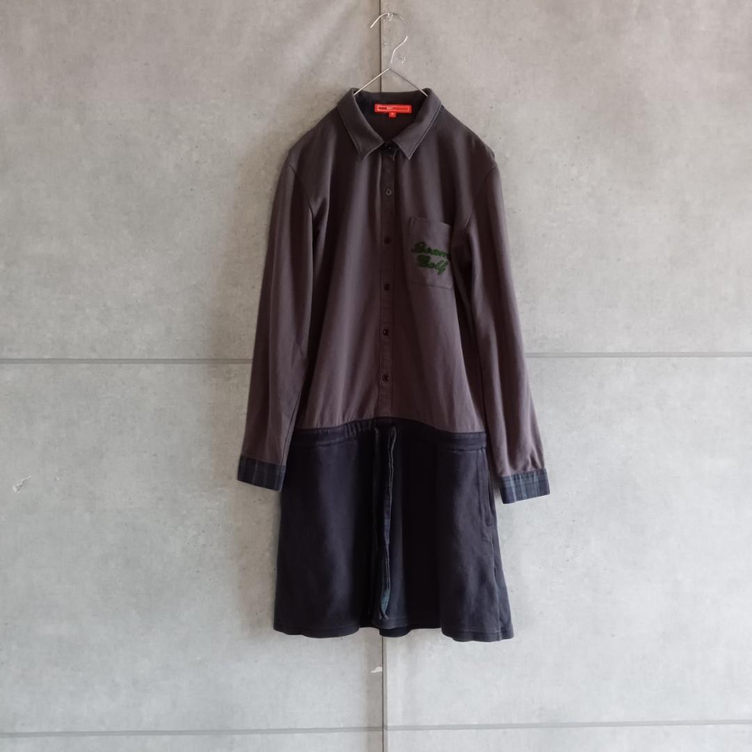 BEAMS GOLF ビームスゴルフ 長袖 ポロワンピ ース X4166