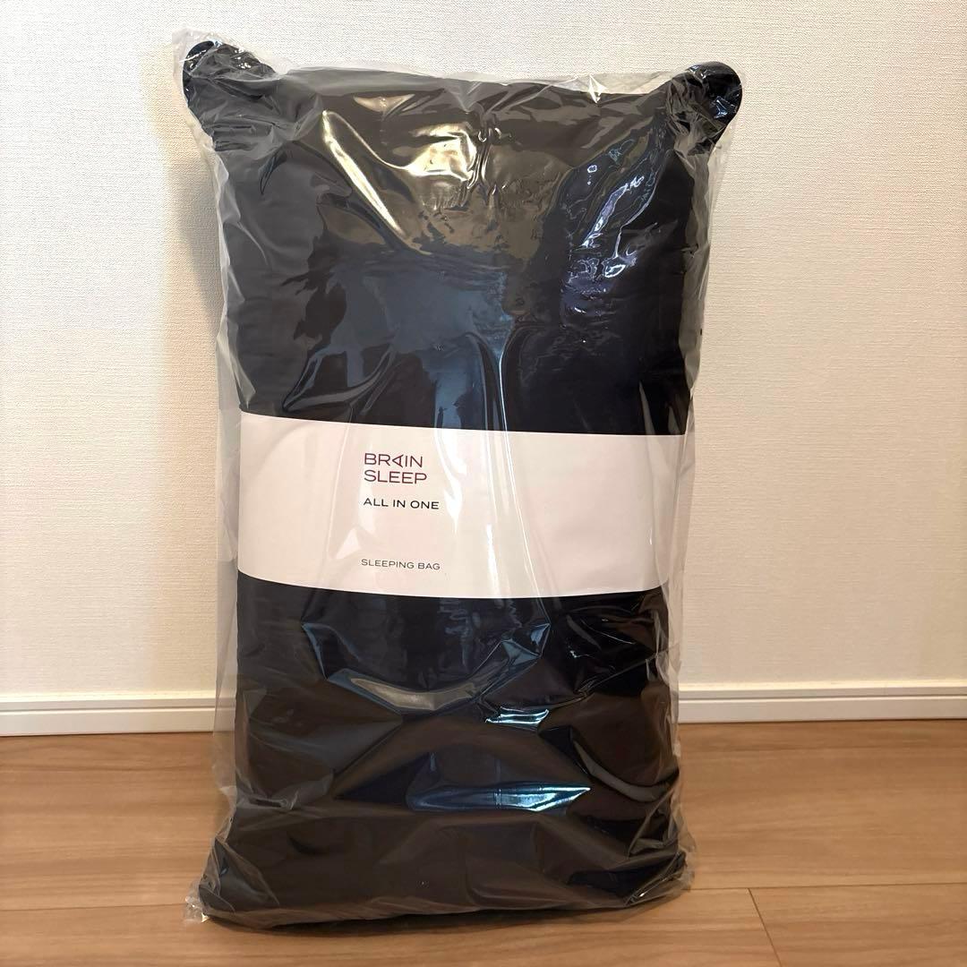 ブレインスリープ　オールインワン　シュラフのみ　新品　グレー