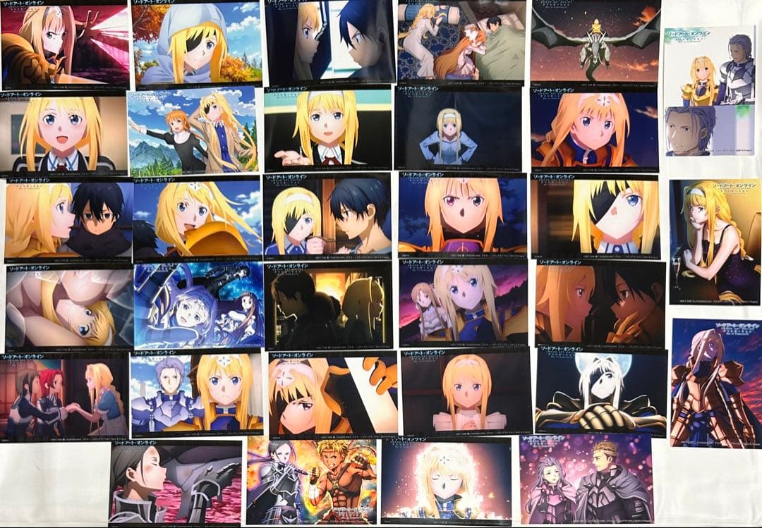 ソードアート・オンライン WoU ネットプリント アリス　まとめ売り