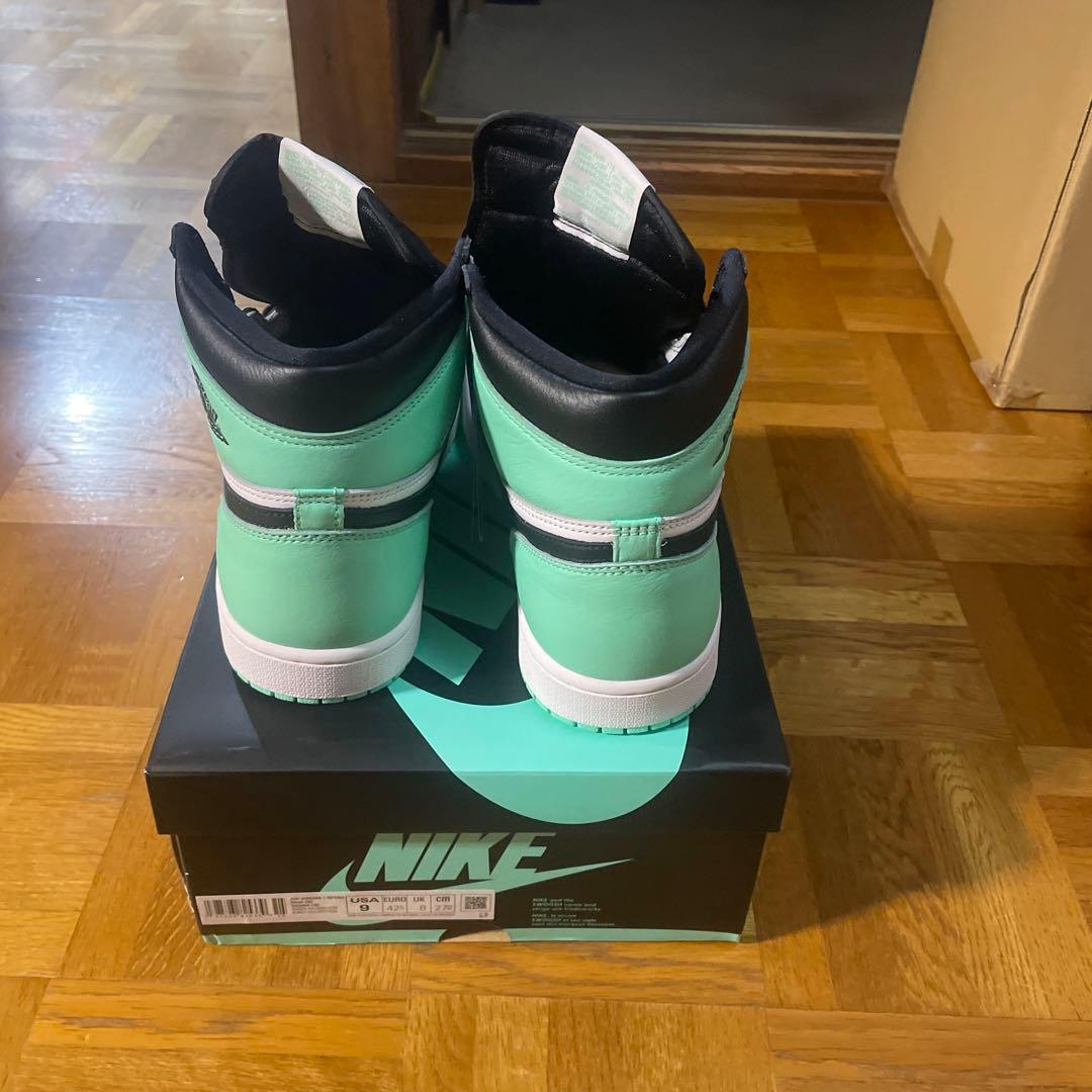 シューズ(男性用) Nike Air Jordan 1 High OG \"Green Glow\"