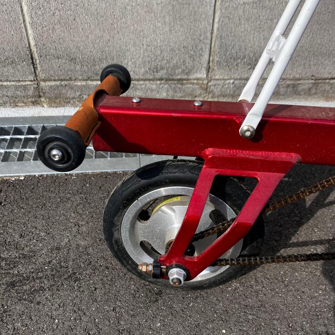 CarryMe 折りたたみ自転車 レッド キャリーミー