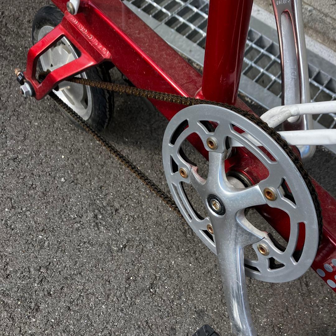 CarryMe 折りたたみ自転車 レッド キャリーミー