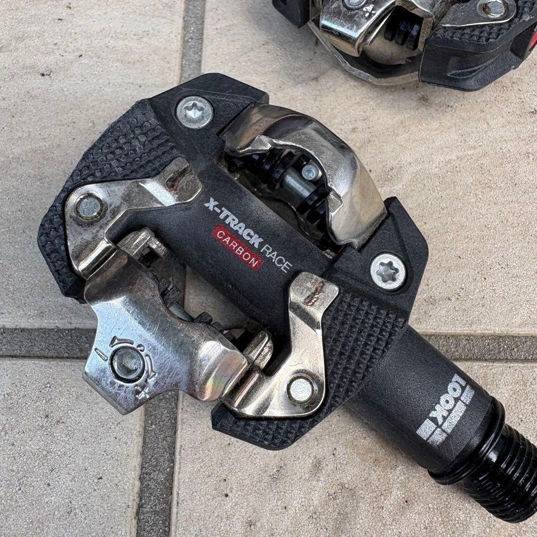 交渉中:LOOK X-TRACK RACE CARBON ビンディングペダ