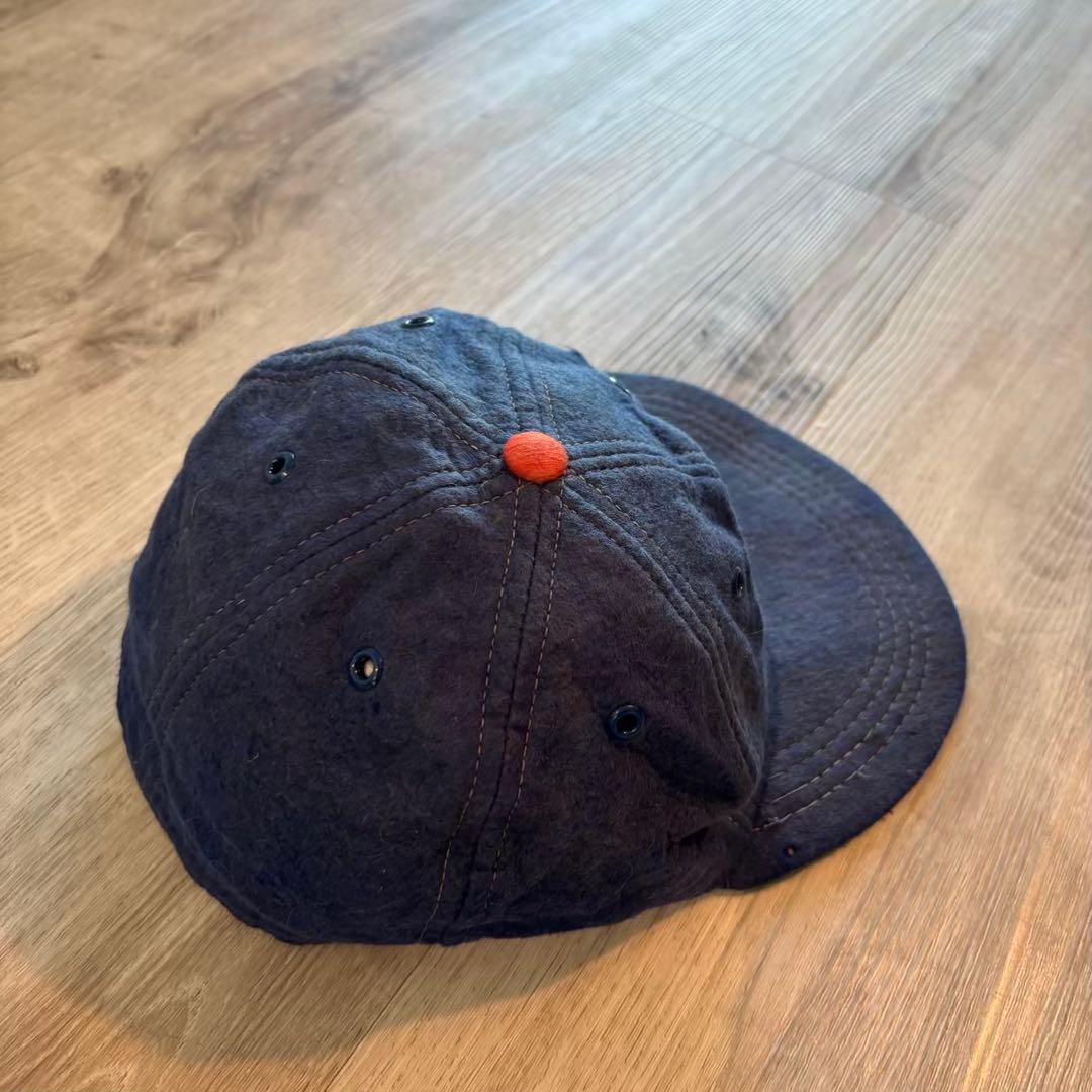 【MLB】80s USA製 カブス レザーSWB 古着CAP#497
