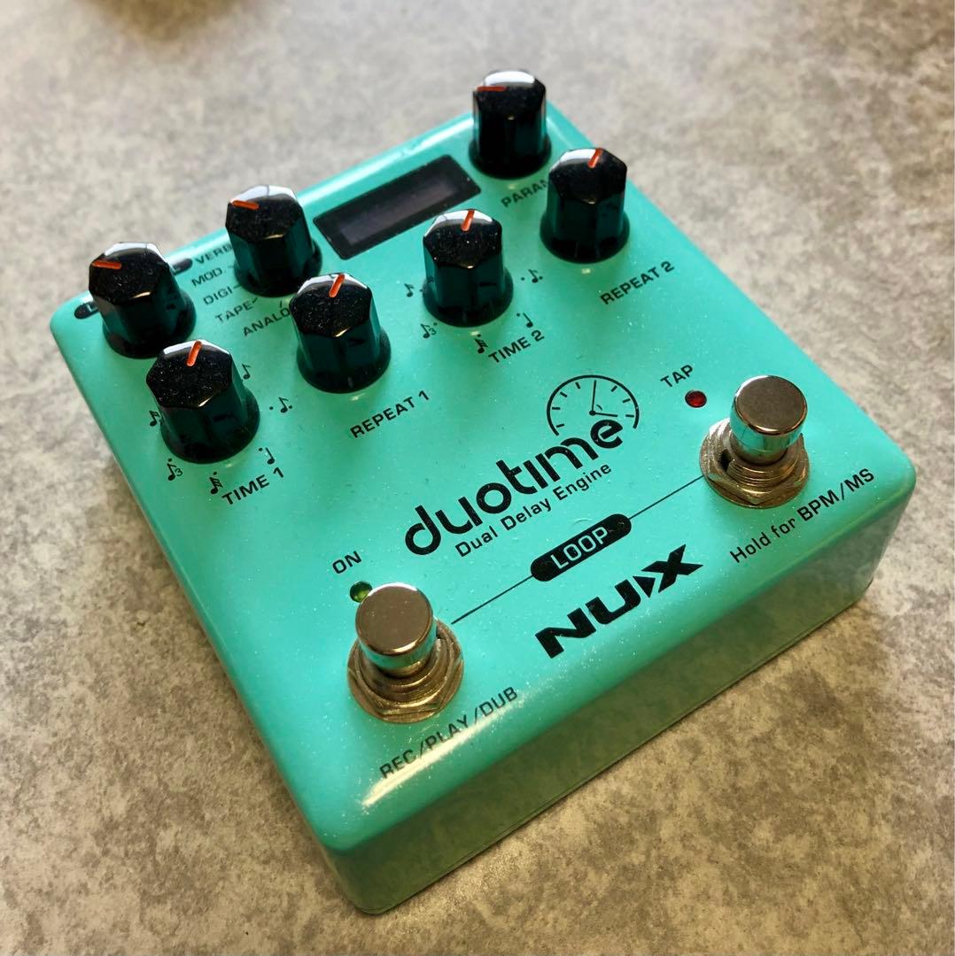 NUX duotime デュアルディレイエンジンエフェクター